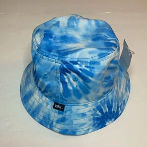 Vans Bucket Hat Blue White NWT